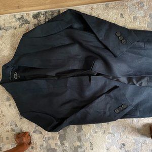 AYR Navy Linen Blazer